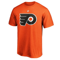 Paul Coffey Philadelphia Flyers - Fanatics Authentic Stack Retired Player Name & Number T-Shirt Orange