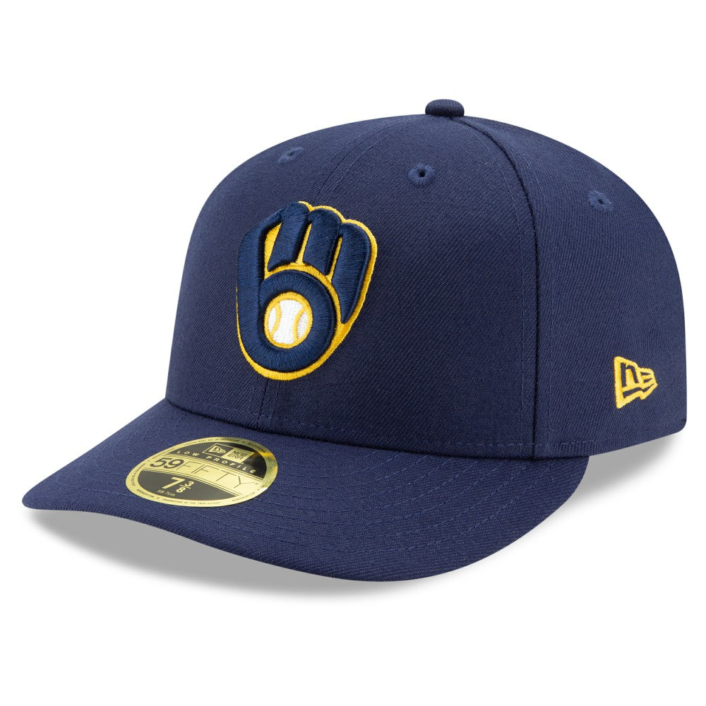 Milwaukee Brewers New Era Authentic Collection On-Field Low Profile 59FIFTY Fitted Hat Clearance