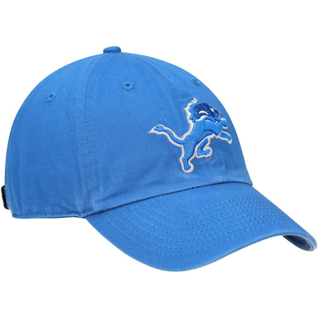 Detroit Lions '47 Primary Clean Up Adjustable Hat Blue - 47 brand