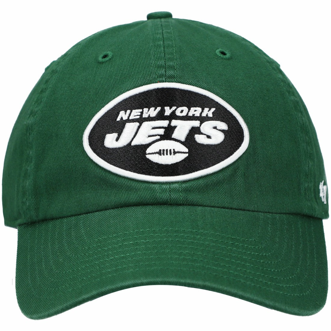 New York Jets '47 Primary Clean Up Adjustable Hat Green - 47 brand