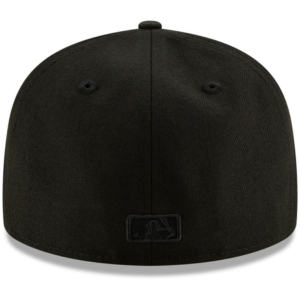 Milwaukee Brewers New Era Black on Black 59FIFTY Fitted Hat Online