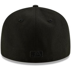 Milwaukee Brewers New Era Black on Black 59FIFTY Fitted Hat Online
