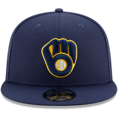 Milwaukee Brewers New Era Team Color 9FIFTY Adjustable Hat Clearance