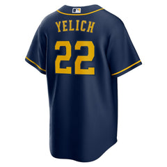 Christian Yelich Milwaukee Brewers Nike Alternate 2 Replica Jersey Online