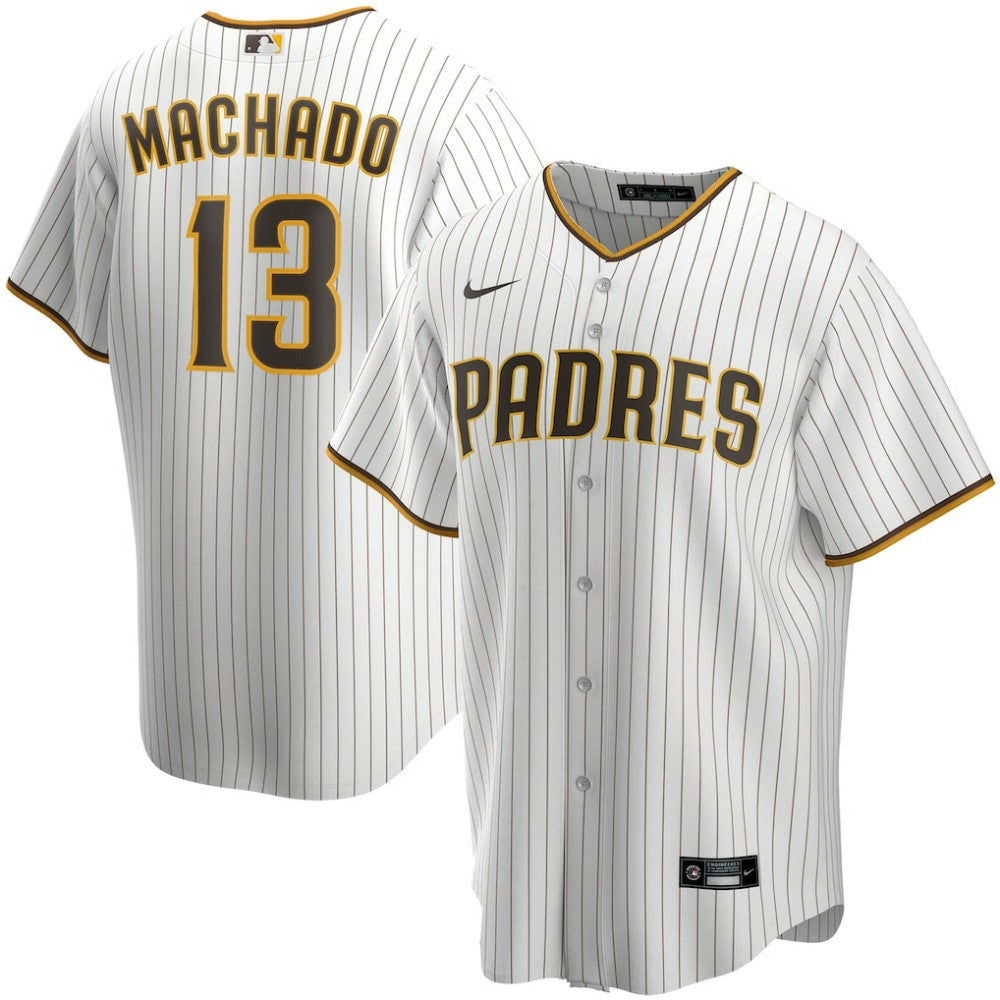 Manny Machado San Diego Padres Nike Home Replica Player Jersey Lifestyle