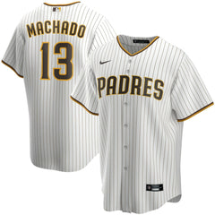 Manny Machado San Diego Padres Nike Home Replica Player Jersey Lifestyle