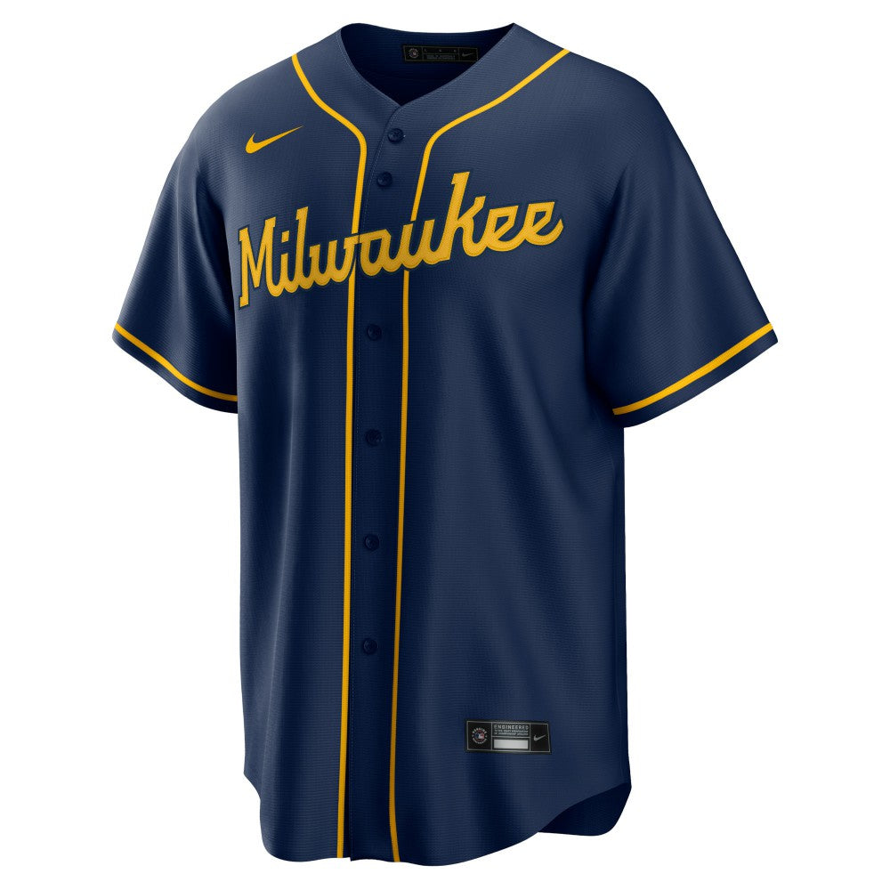 Milwaukee Brewers Nike Alternate Replica Team Jersey On Sale