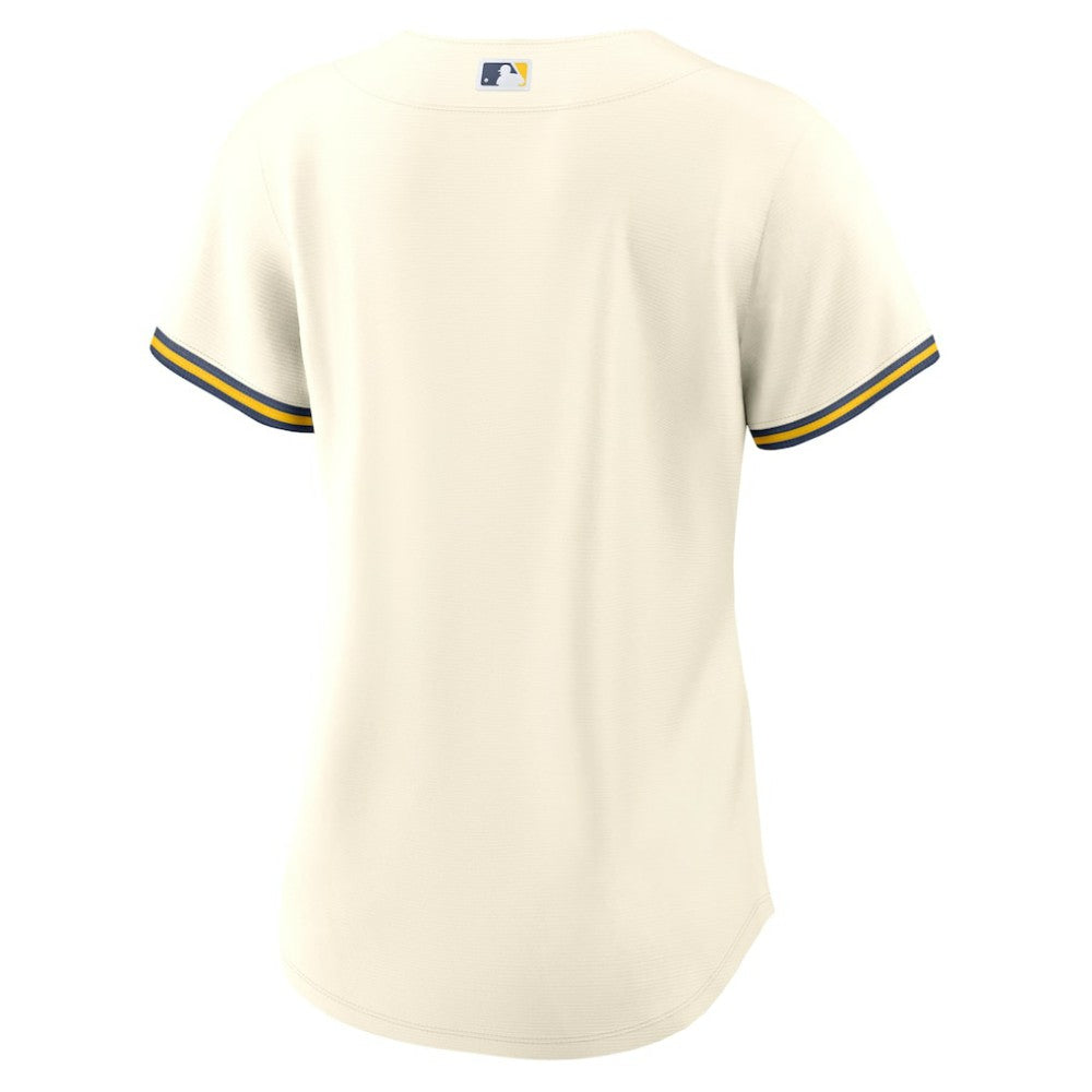 Milwaukee Brewers Nike Women's Home Replica Team Jersey On Sale