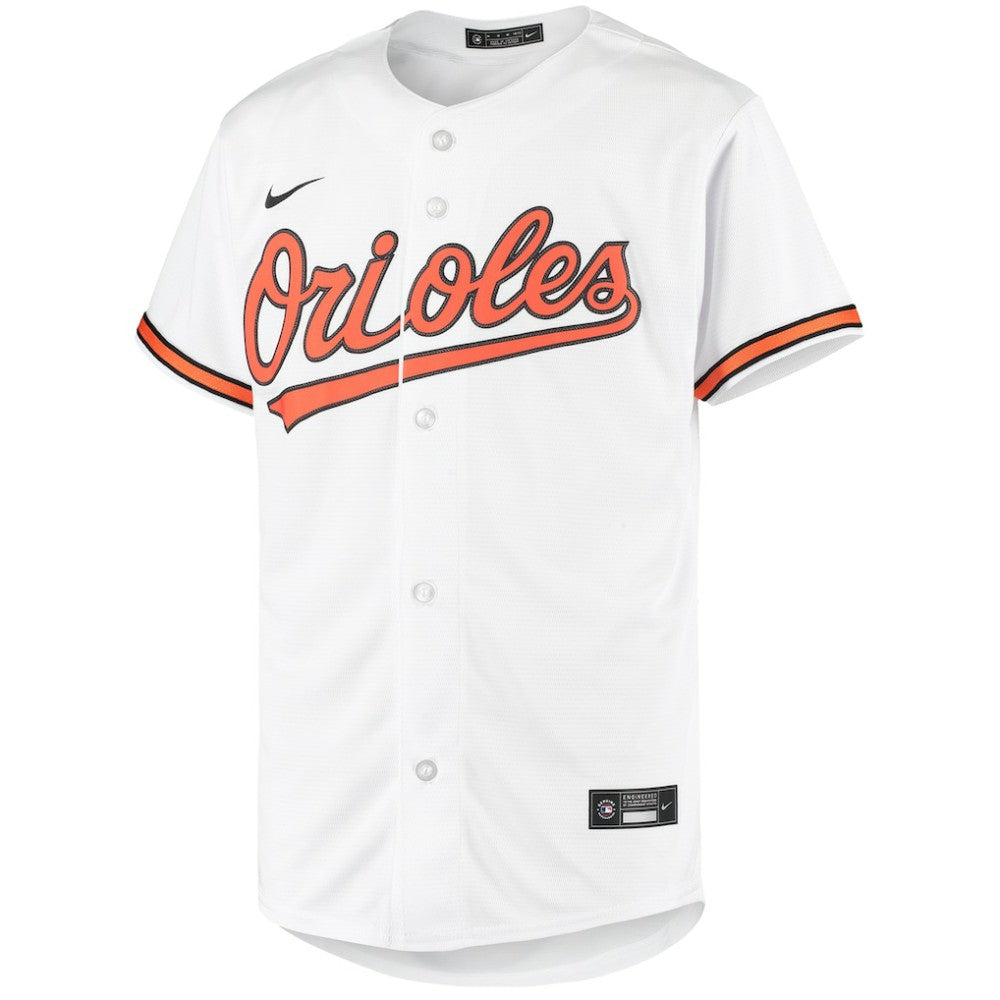 Baltimore Orioles Nike Youth Home Replica Team Jersey - White | MLB Jerseys
