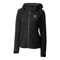 Las Vegas Raiders Cutter & Buck Women's Mainsail Full-Zip Jacket Black - NFL
