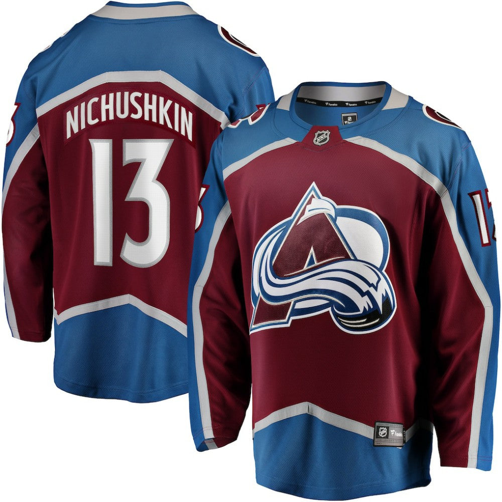 Valeri Nichushkin Colorado Avalanche - Fanatics Breakaway Player Jersey Burgundy