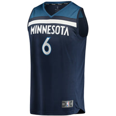 Fanatics - Jordan McLaughlin Minnesota Timberwolves Fast Break Player Jersey - Icon Edition - Navy