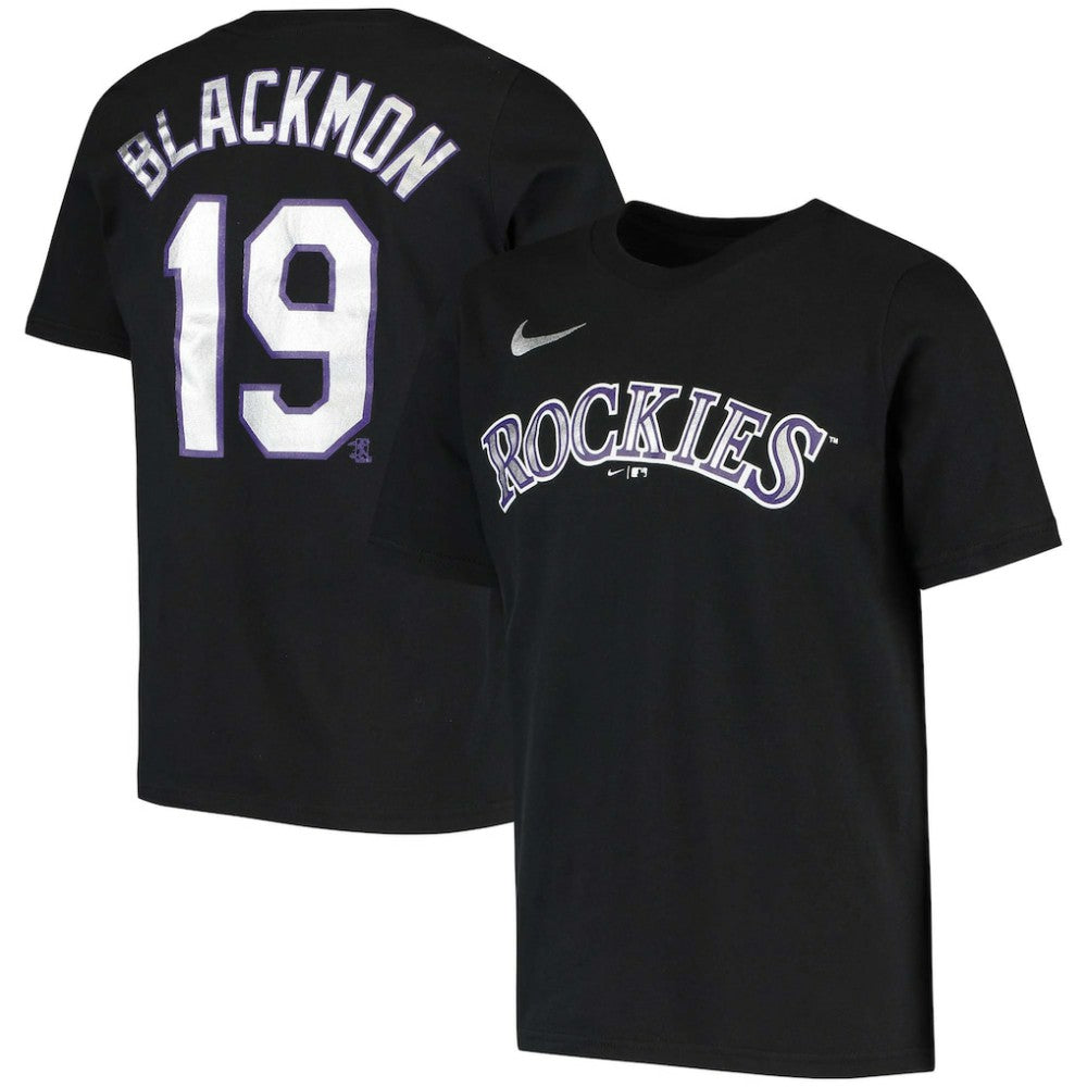 Charlie Blackmon Colorado Rockies Nike Youth Name & Number T-Shirt discount