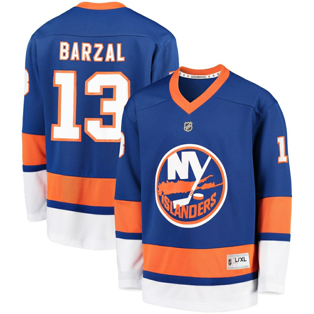 Mathew Barzal New York Islanders - Youth Home Player Replica Jersey Royal