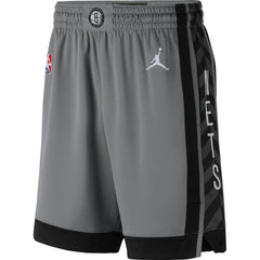 NBA - Brooklyn Nets Jordan Brand Statement Edition Swingman Shorts - Charcoal