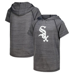 Chicago White Sox Stitches Youth Raglan Short Sleeve Pullover Hoodie Clearance