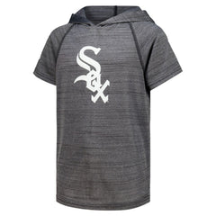 Chicago White Sox Stitches Youth Raglan Short Sleeve Pullover Hoodie Clearance