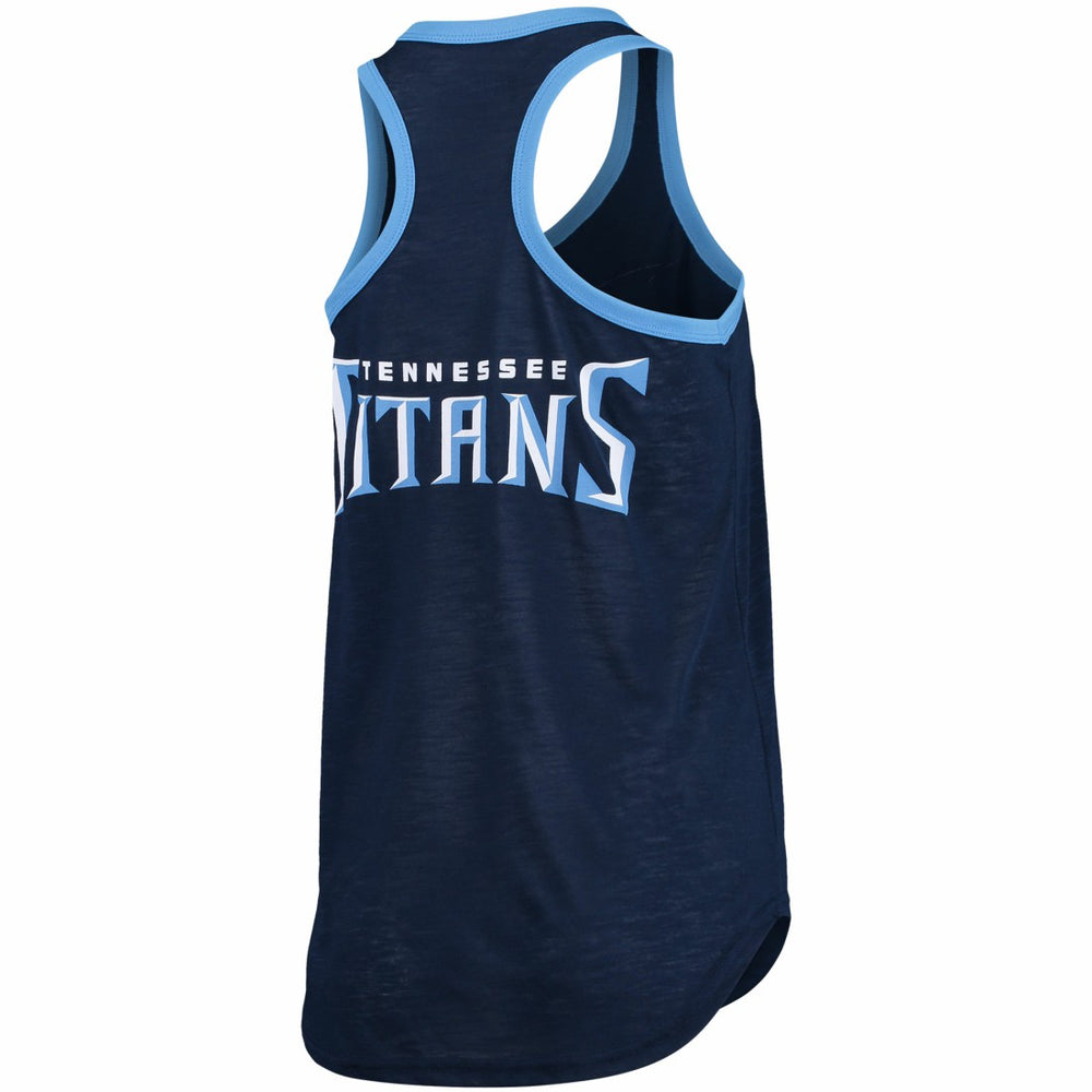 Tennessee Titans G-III 4Her by Carl Banks Women's Tater Tank Top Navy - NFL