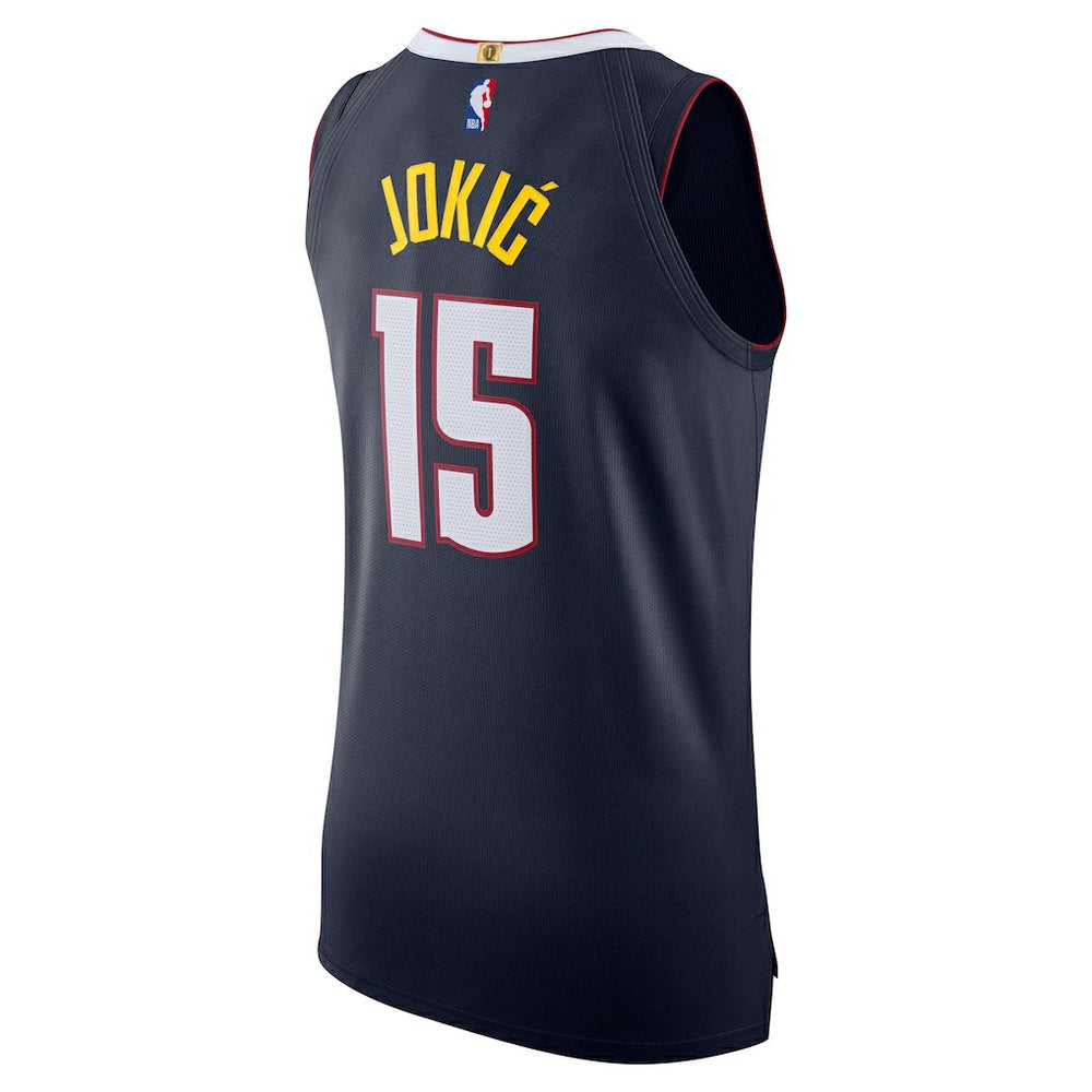 Nike - Nikola Jokic Denver Nuggets Authentic Jersey - Icon Editi- Navy