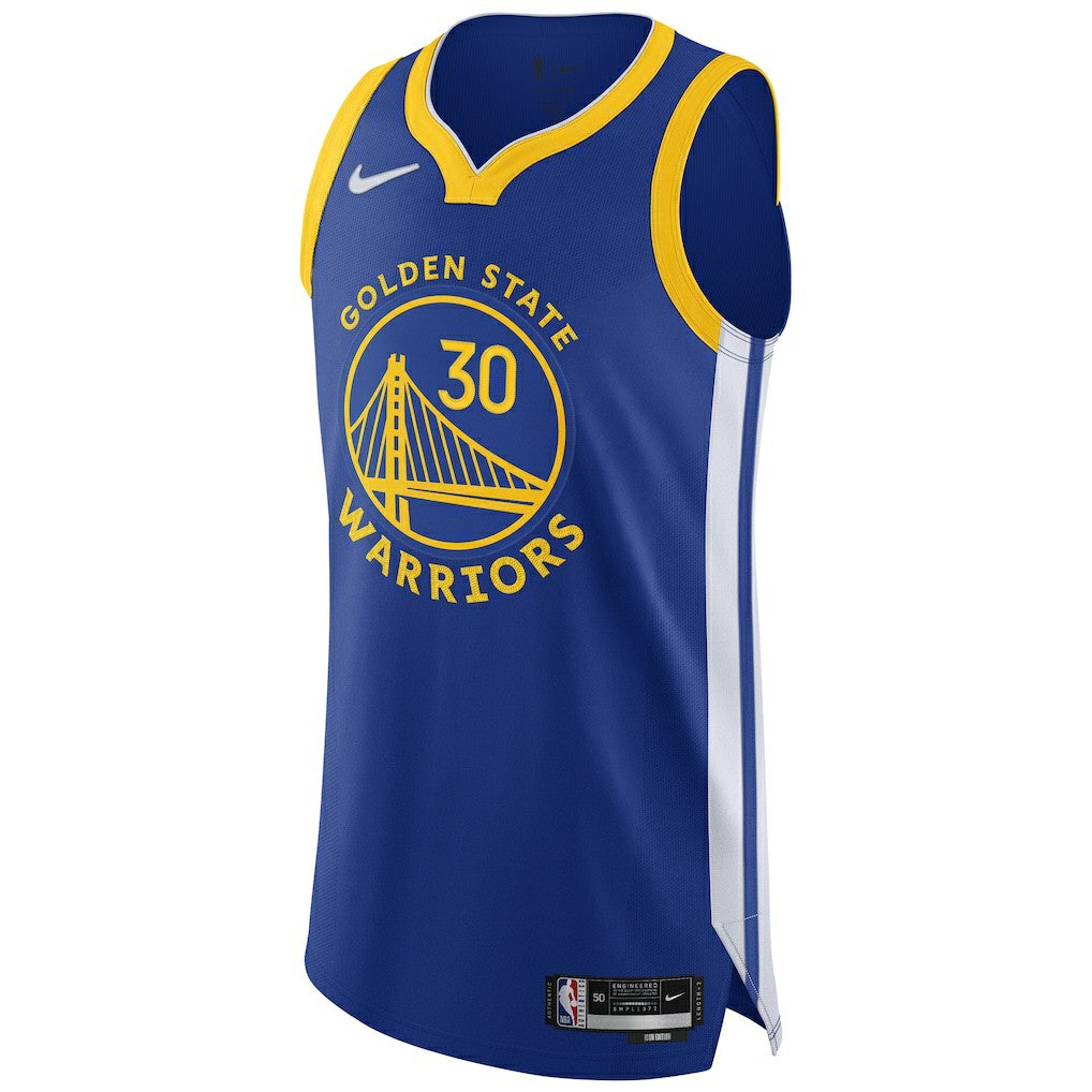 Nike - Stephen Curry Golden State Warriors Authentic Jersey - Icon Editi- Royal