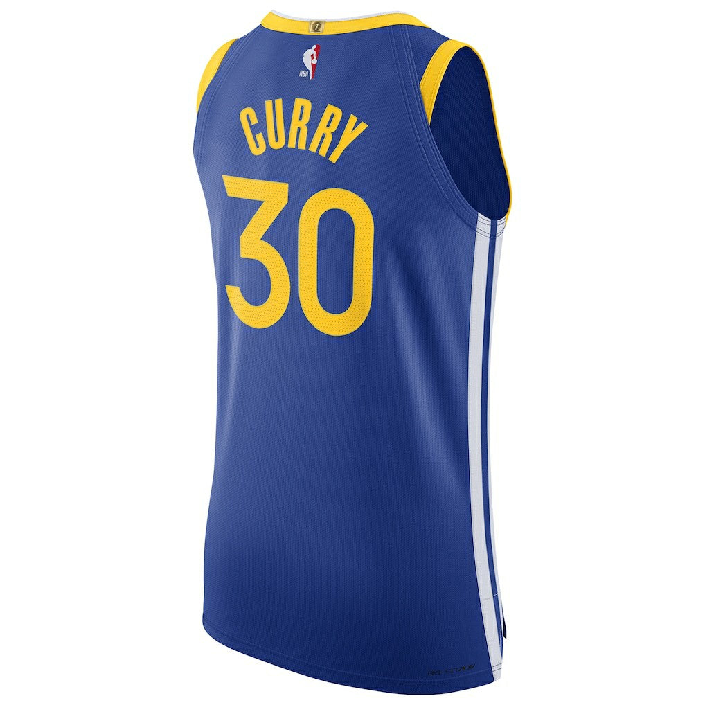 Nike - Stephen Curry Golden State Warriors Authentic Jersey - Icon Editi- Royal