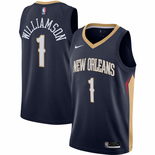 Zion Williamson New Orleans Pelicans Swingman Jersey - Navy - Icon Edition | NBA Jerseys