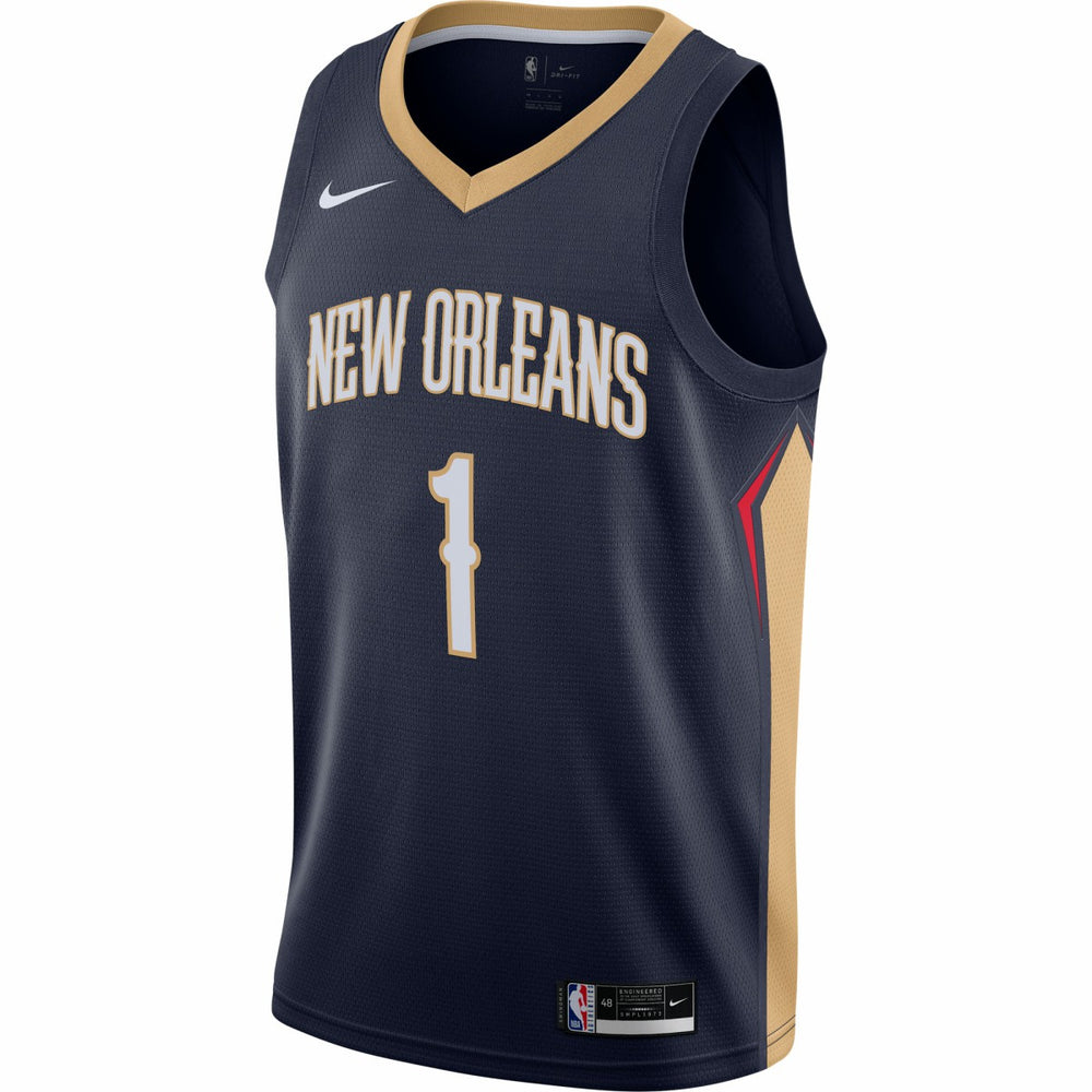 Nike - Zion Williamson New Orleans Pelicans Swingman Jersey - Navy - Icon Edition