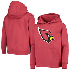 Arizona Cardinals Youth Primary Team Logo Pullover Hoodie Cardinal - NFL