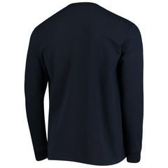 Seattle Seahawks Dunbrooke Logo Maverick Thermal Henley Long Sleeve T-Shirt Navy - NFL