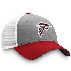 Atlanta Falcons Tri-Tone Trucker Snapback Hat Gray/Red - Fanatics