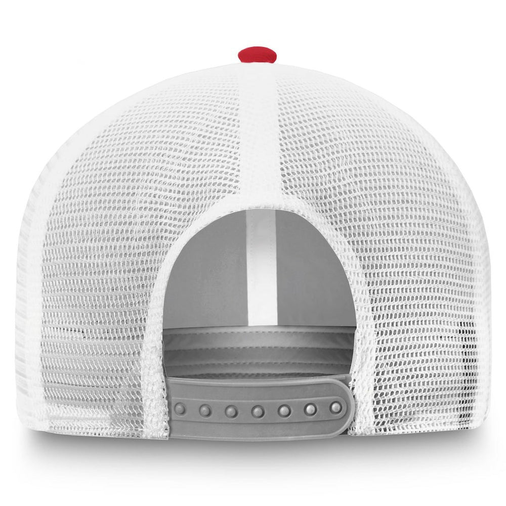 Atlanta Falcons Tri-Tone Trucker Snapback Hat Gray/Red - Fanatics