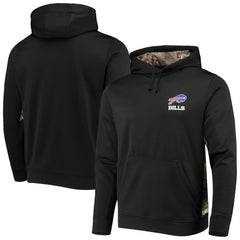 Buffalo Bills Dunbrooke Logo Ranger Pullover Hoodie Black/Realtree Camo - NFL