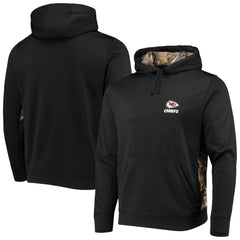Kansas City Chiefs Dunbrooke Logo Ranger Pullover Hoodie Black/Realtree Camo - NFL