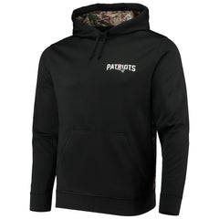 New England Patriots Dunbrooke Logo Ranger Pullover Hoodie Black/Realtree Camo - NFL