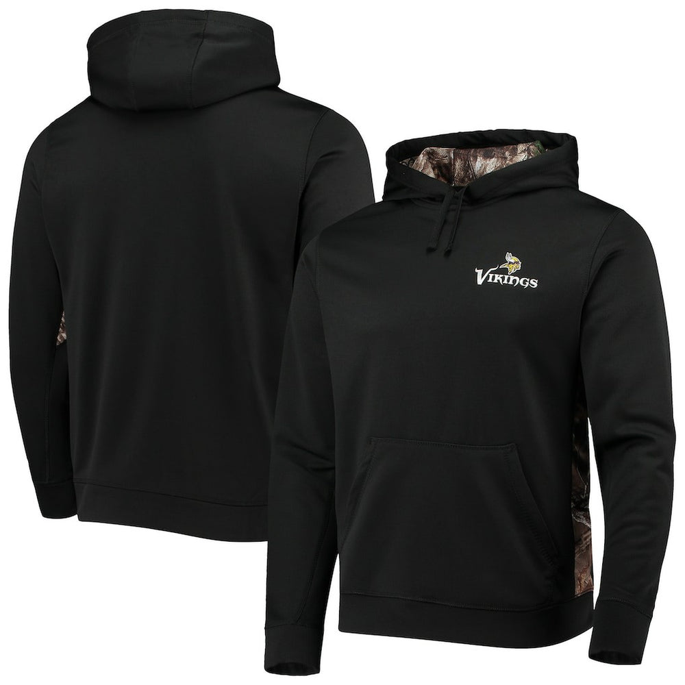 Minnesota Vikings Dunbrooke Logo Ranger Pullover Hoodie Black/Realtree Camo - NFL
