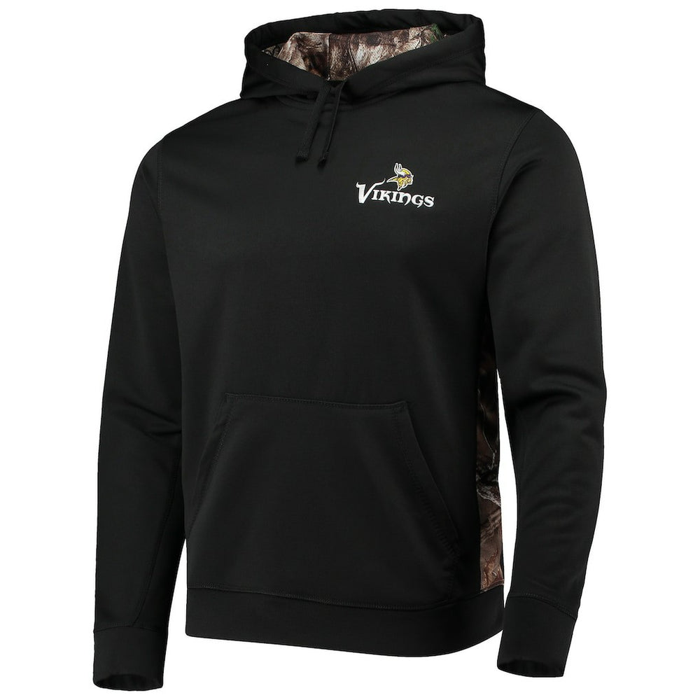 Minnesota Vikings Dunbrooke Logo Ranger Pullover Hoodie Black/Realtree Camo - NFL