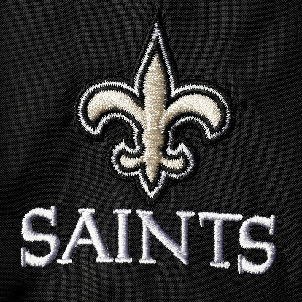 New Orleans Saints Dunbrooke Logo Legacy Stadium Full-Zip Jacket- Black - NFL