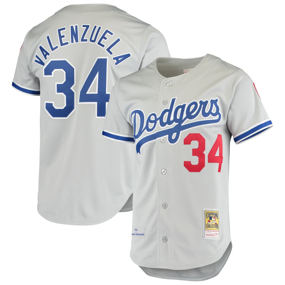 Fernando Valenzuela Los Angeles Dodgers Mitchell & Ness Road 1981 Cooperstown Collection Authentic Jersey On Sale