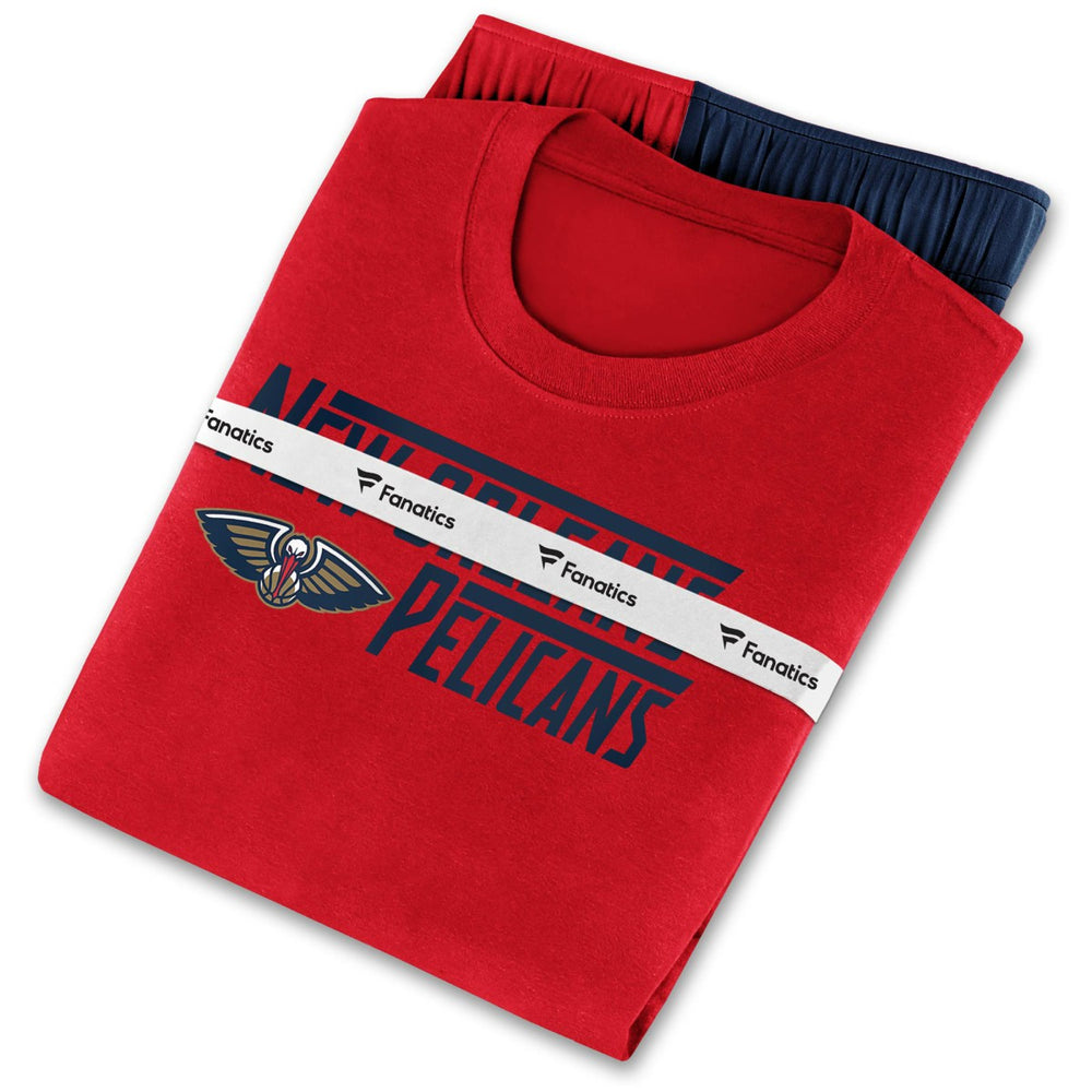 Fanatics - New Orleans Pelicans T-Shirt & Shorts Combo Pack - Red/Navy