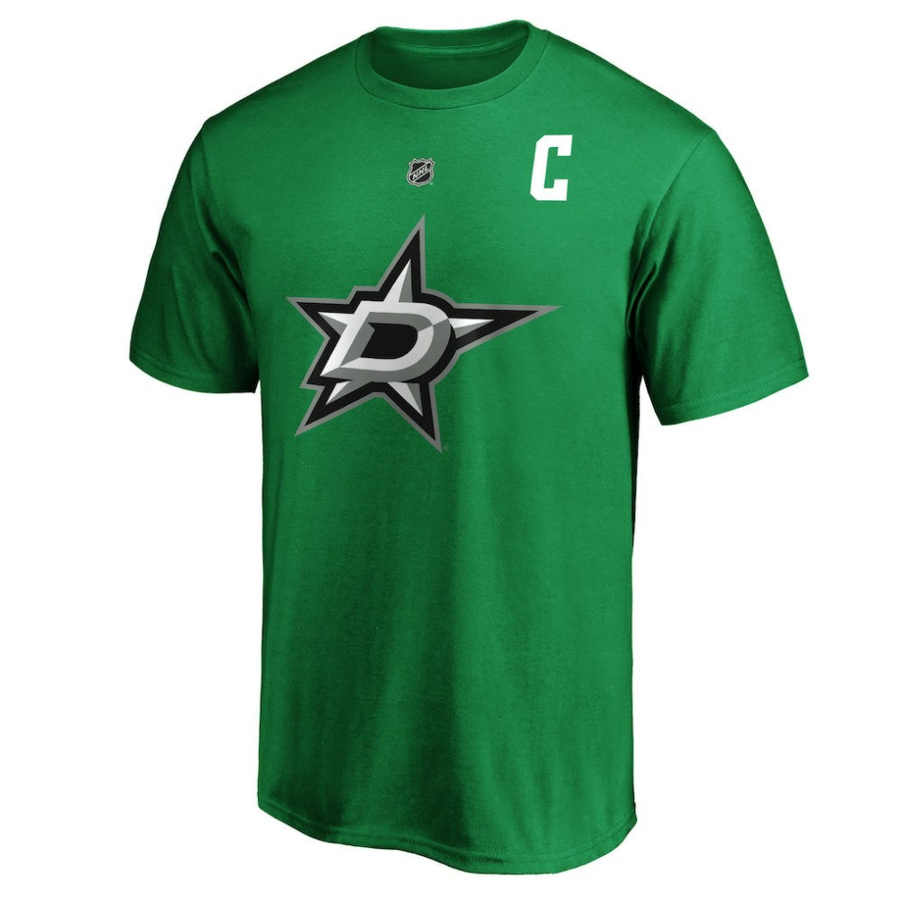 Jamie Benn Dallas Stars - Fanatics Authentic Stack Player Name & Number T-Shirt Kelly Green