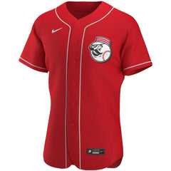 Cincinnati Reds Nike Alternate Authentic Team Logo Jersey Lifestyle