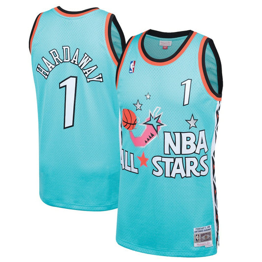 Penny Hardaway 1996 NBA All-Star Game Hardwood Classics Swingman Jersey - Teal | NBA Jerseys