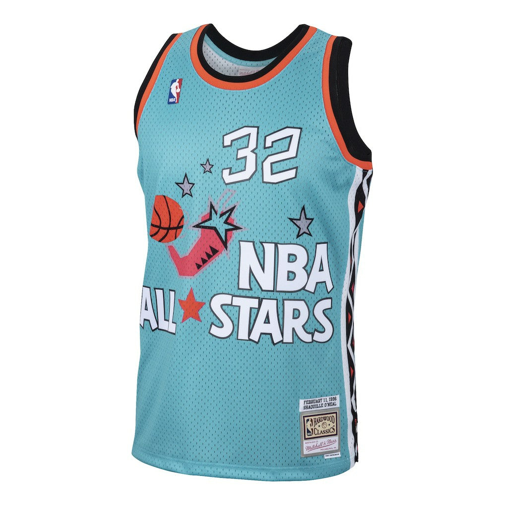 Mitchell & Ness - Shaquille O'Neal Eastern Conference 1996 All-Star Hardwood Classics Swingman Jersey - Teal
