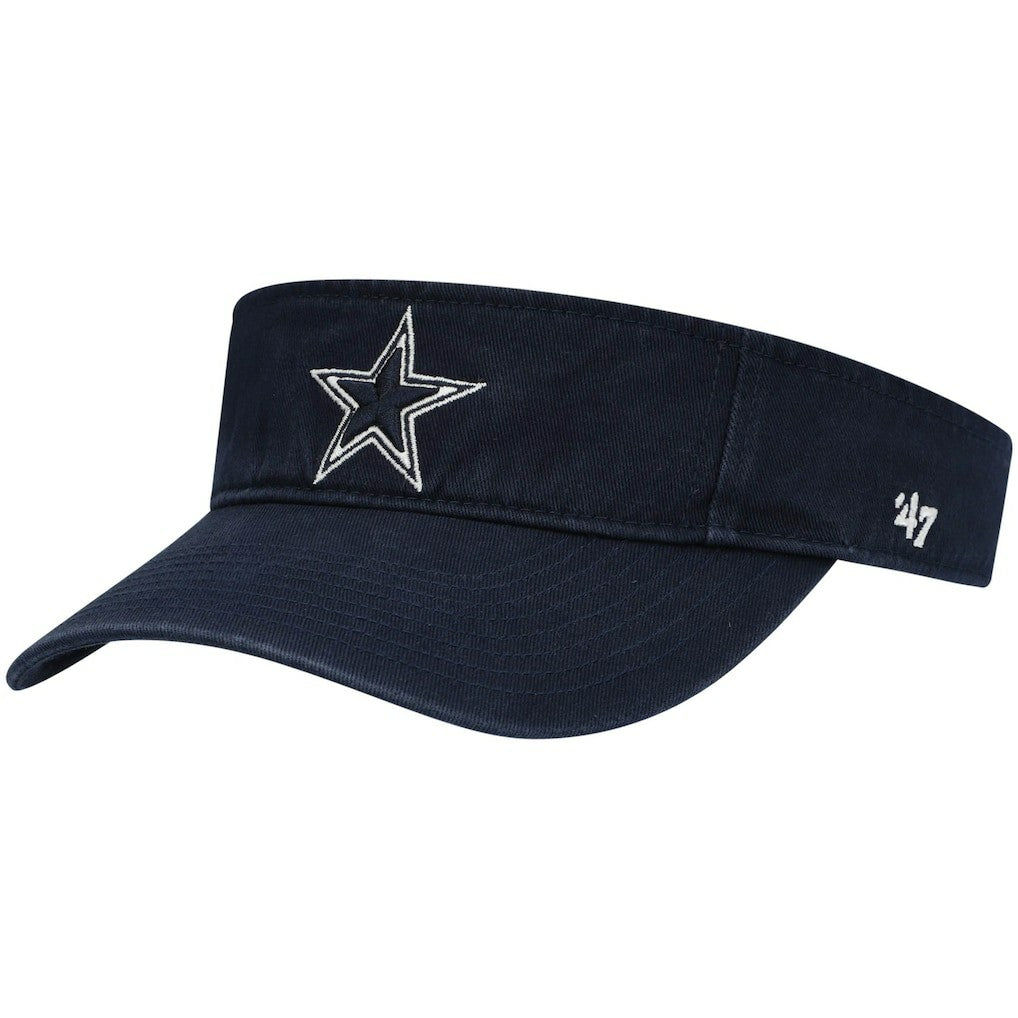 Dallas Cowboys '47 Clean Up Visor Navy - 47 brand