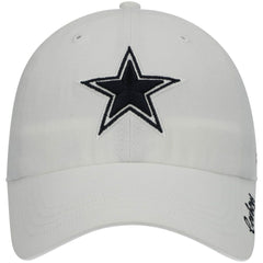 Dallas Cowboys '47 Women's Miata Clean Up Adjustable Hat White - 47 brand
