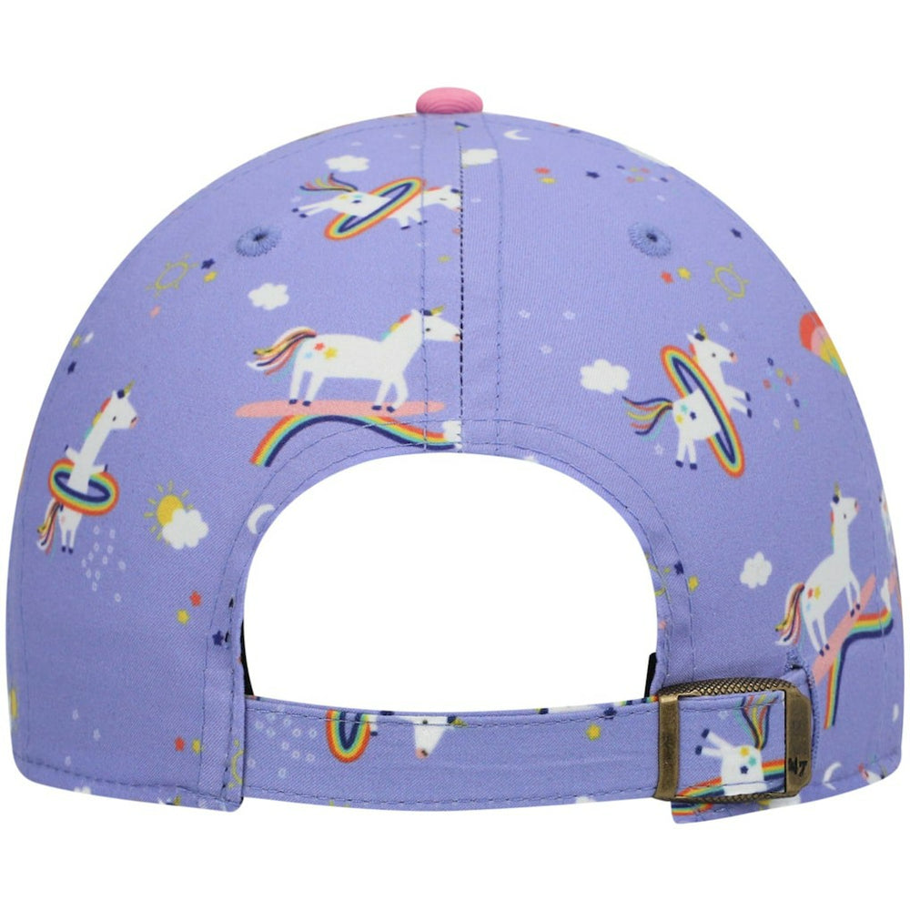 Dallas Cowboys '47 Girls Preschool Unicorn Clean Up Adjustable Hat Purple - 47 brand