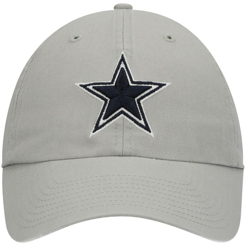 Dallas Cowboys '47 Primary Clean Up Adjustable Hat Gray - 47 brand