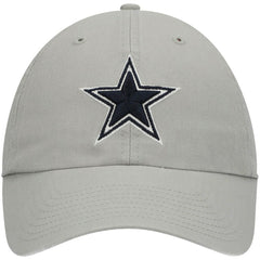 Dallas Cowboys '47 Primary Clean Up Adjustable Hat Gray - 47 brand
