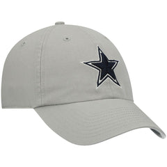 Dallas Cowboys '47 Primary Clean Up Adjustable Hat Gray - 47 brand
