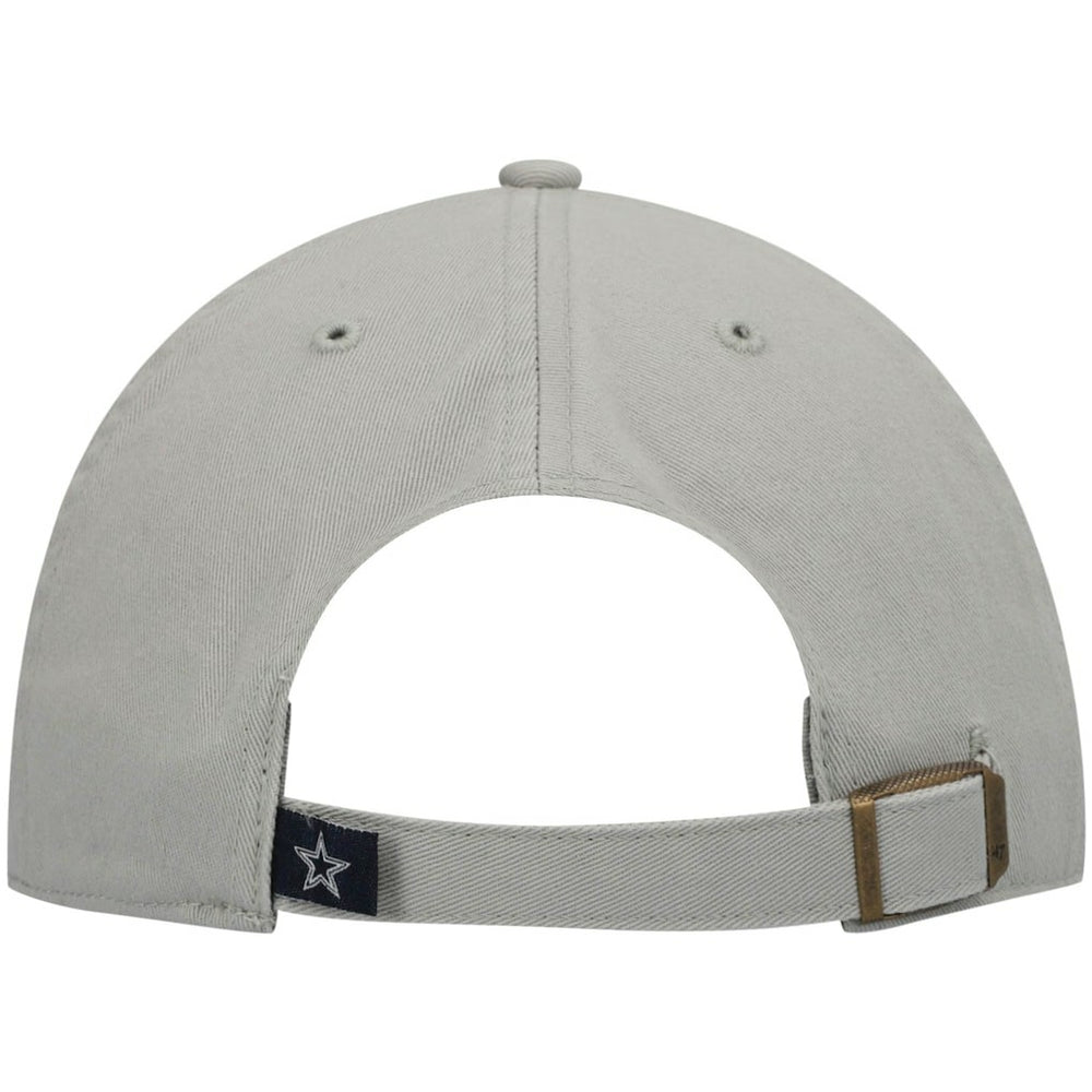 Dallas Cowboys '47 Primary Clean Up Adjustable Hat Gray - 47 brand